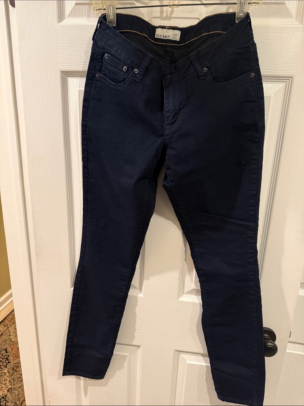 Old Navy Women's Dark Navy Skinny Jeans